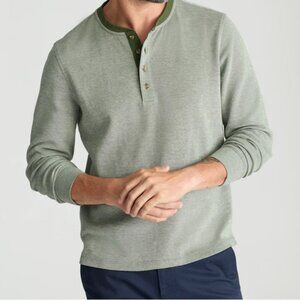 Untuck It Cotton Pique Henley